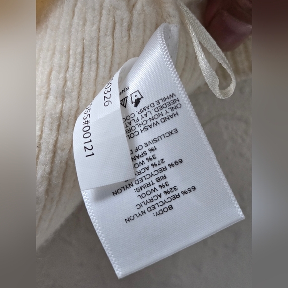 Express Lace Tank Top Knit Wool Blend Sweater Blouse Size Small - Picture 6 of 10